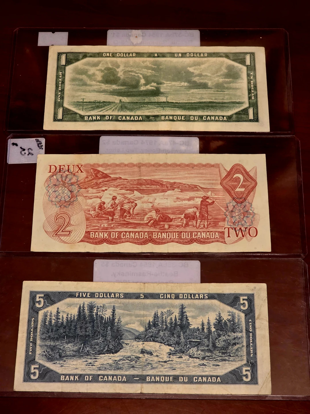 Vintage Canadian Star replacement Bank Notes - photo 2