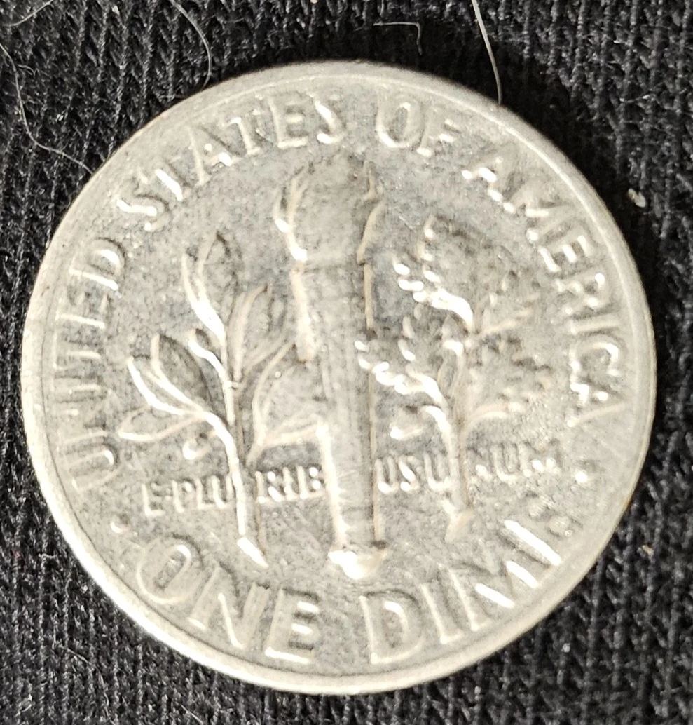 1965 united states one dime coin - photo 2
