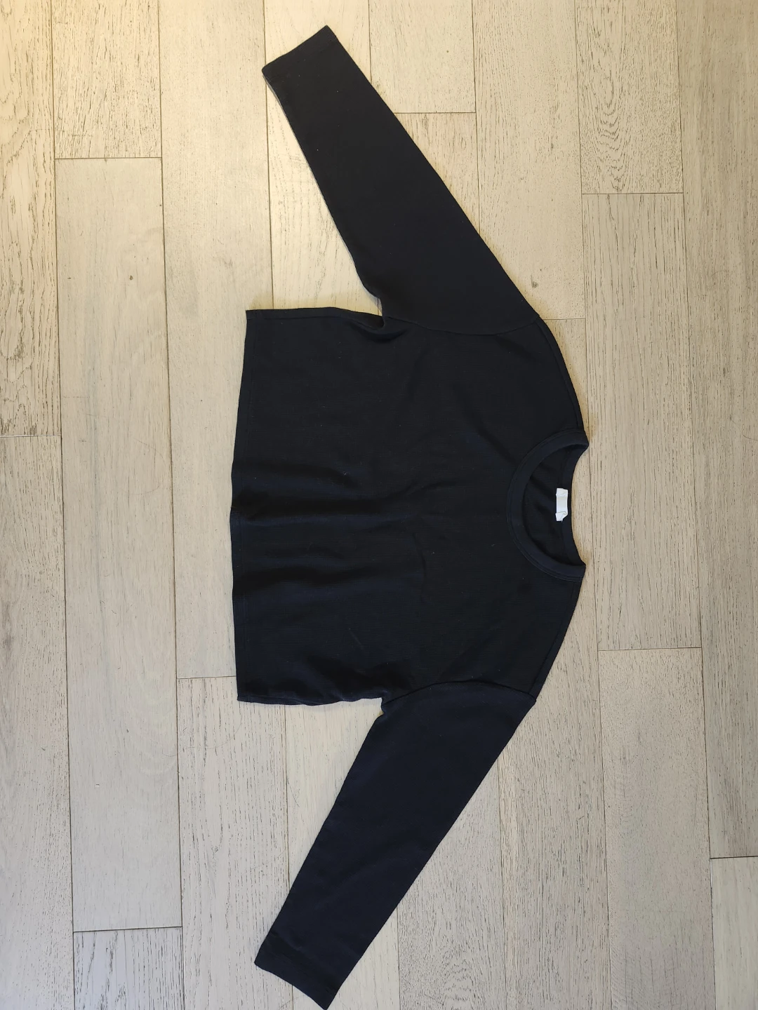Wilfred Free Black Long Sleeve Top - Size S