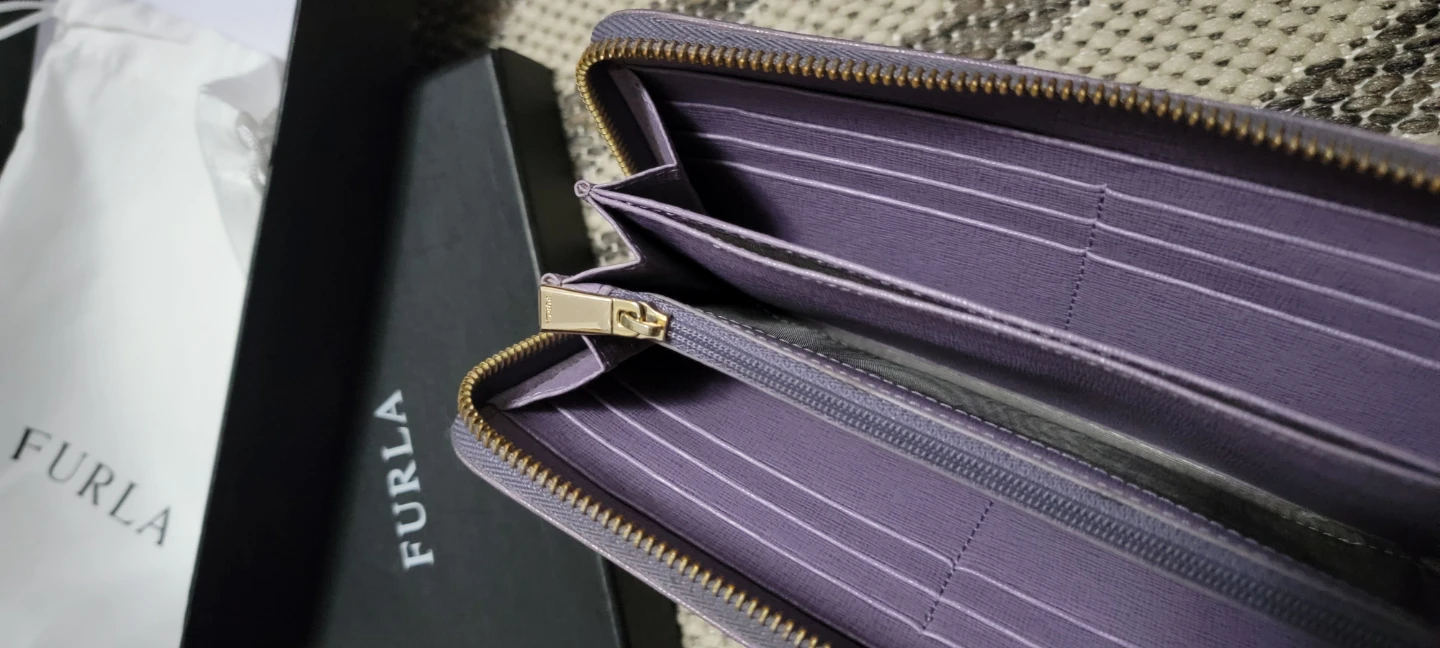 Furla Long Wallet Lavender, with box - photo 5