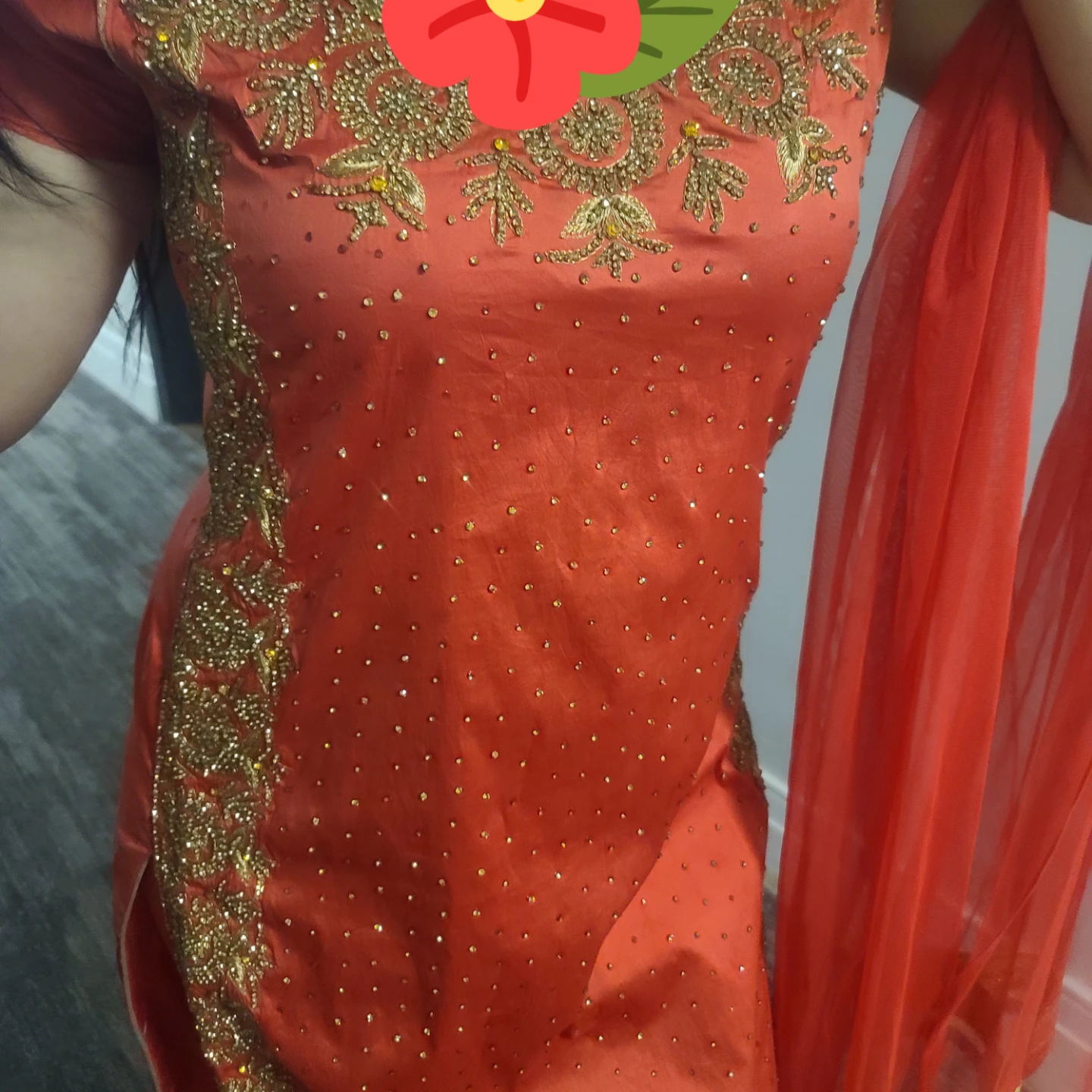 Embroidered Indian Dress - photo 5