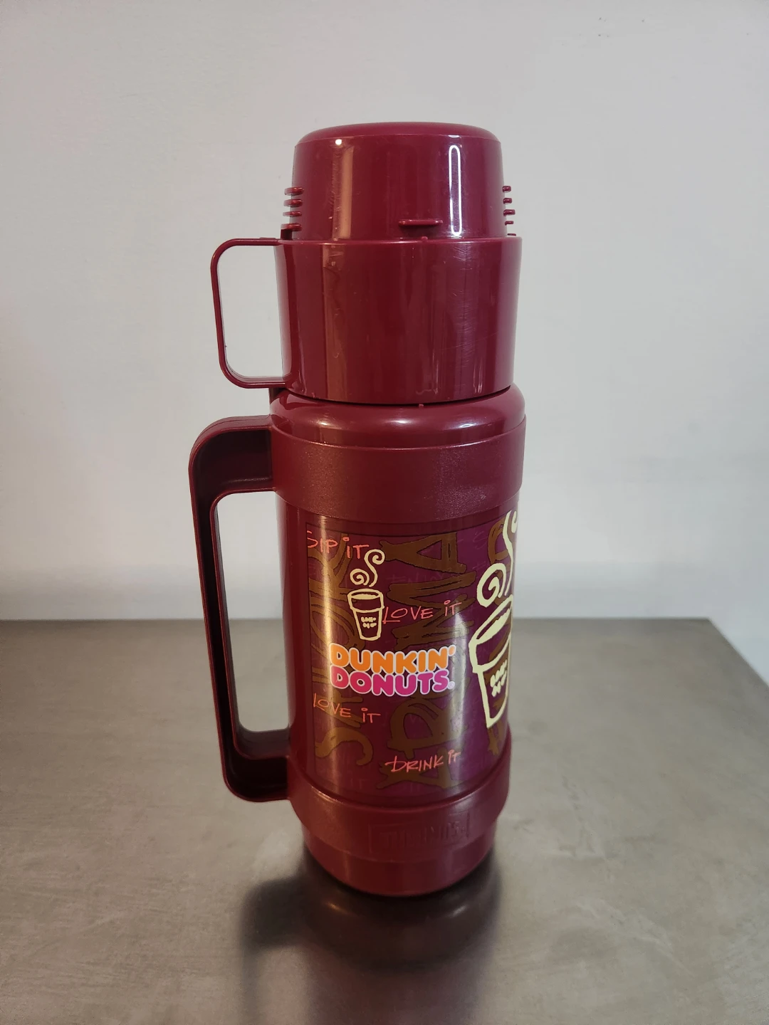 Dunkin' Donuts Thermos with Cup - photo 2