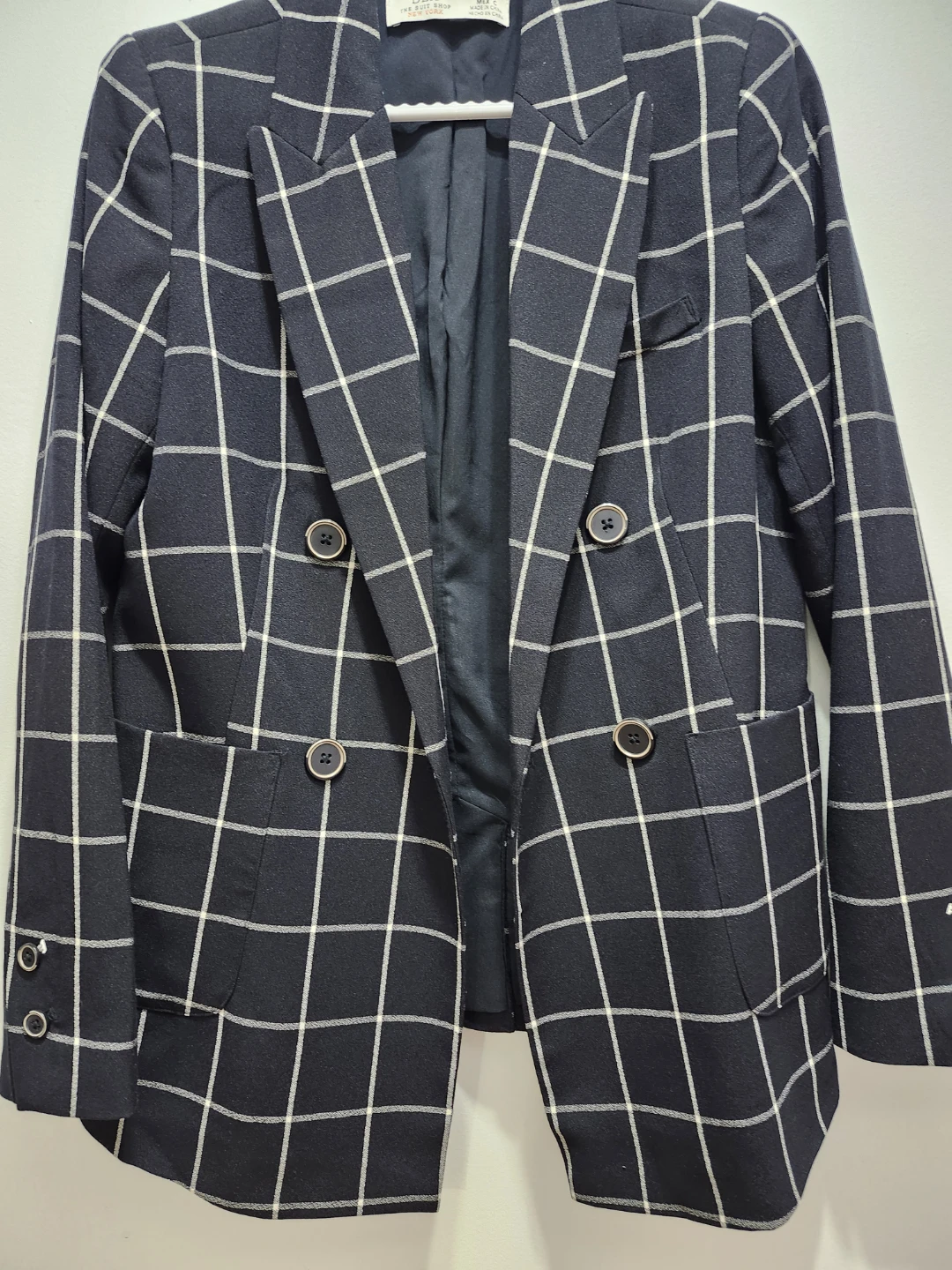 DEX The Suit Shop New York Plaid Blazer for Women - photo 5