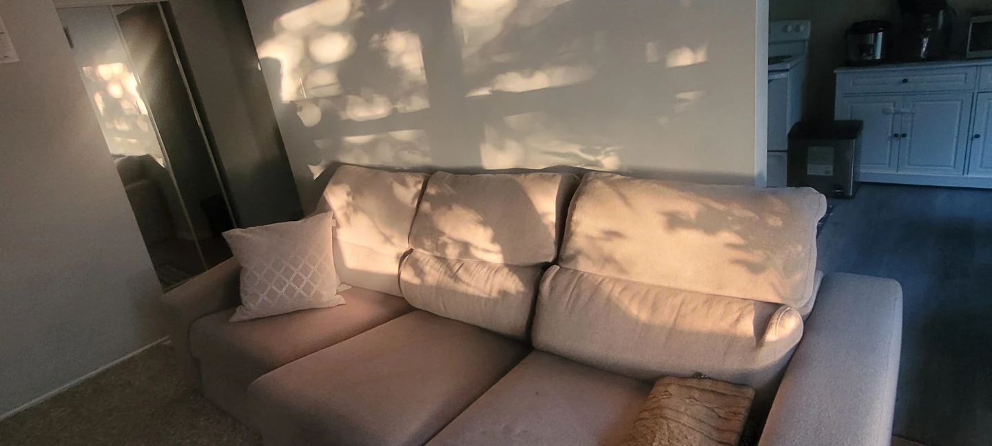 Beige Sofa with Chaise Lounge🥕 - photo 2
