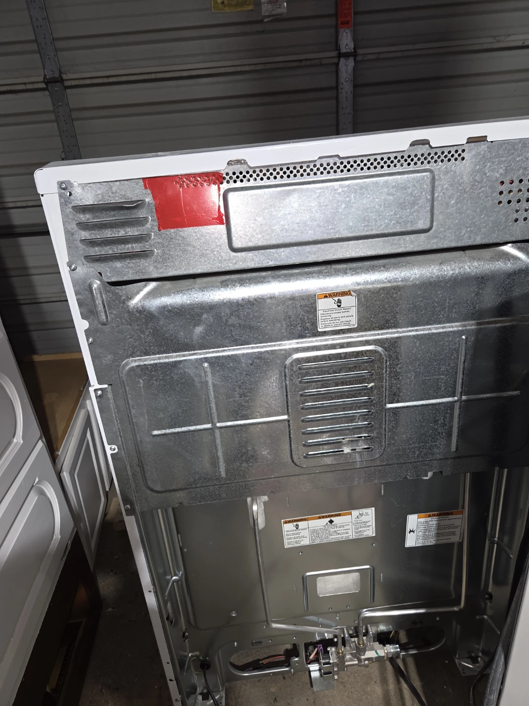 Whirlpool White Gas Range Stove Oven