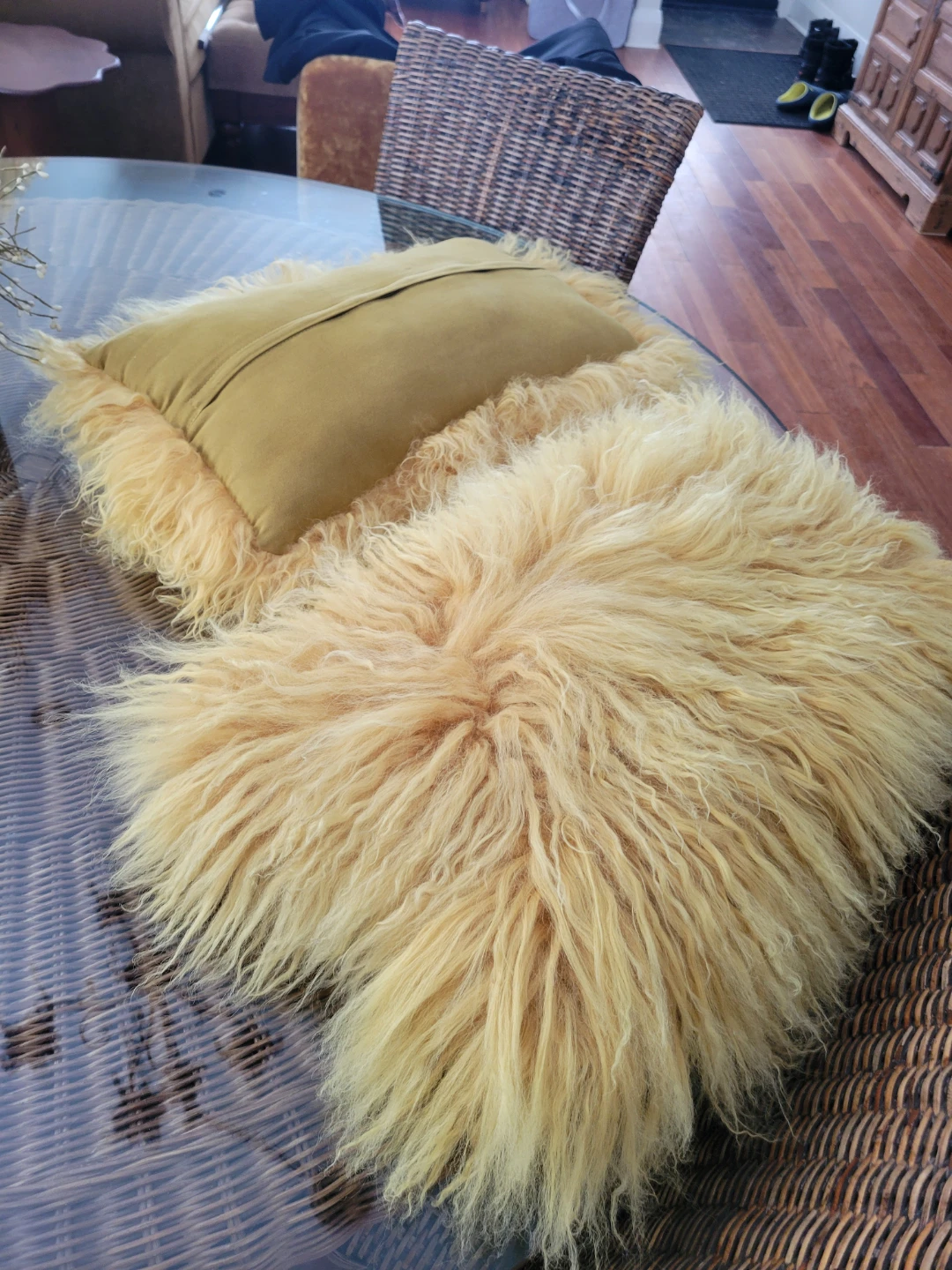 Gorgeous Real Fur Pillows (2)