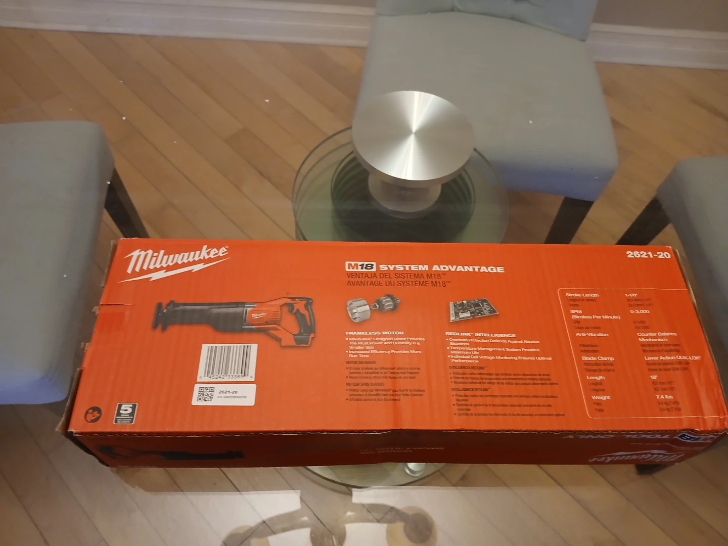 Milwaukee M18 Sawzall Cordless Reciprocating Saw (Tool Only) - photo 3