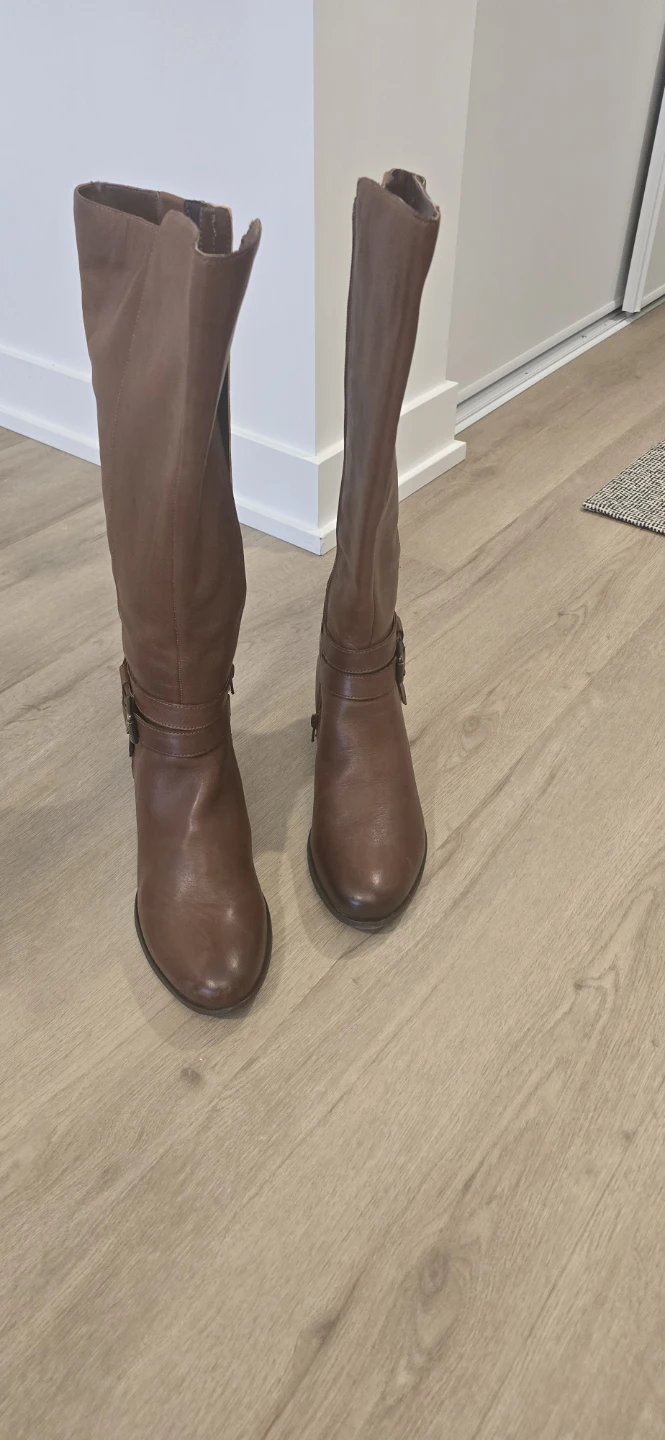 Liz Claiborne Kelina Tall Boots - Size 11, Cinnamon