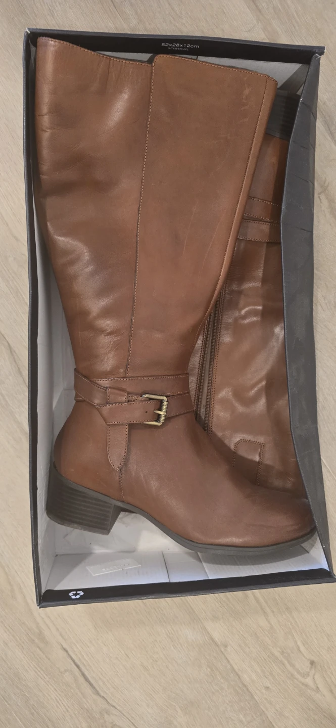 Liz Claiborne Kelina Tall Boots - Size 11, Cinnamon - photo 3