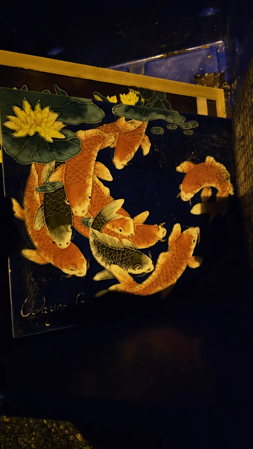 Wayne Gao Koi Fish Tile Art - photo 2
