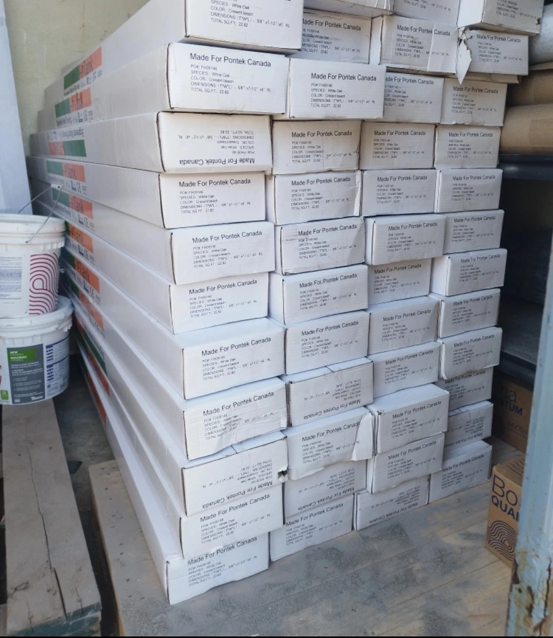 White Oak Engineered Flooring - Crescent Beach Color