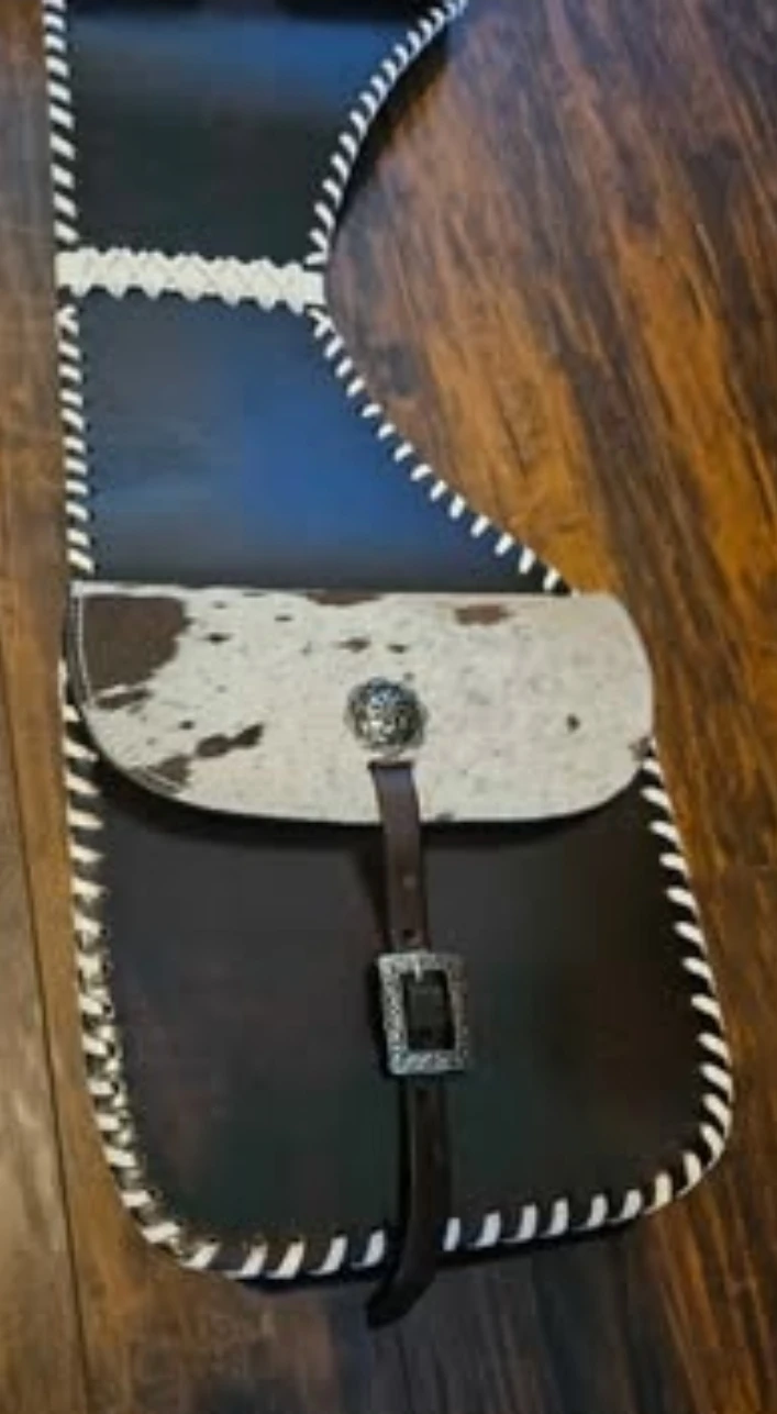 Manaal Enterprises Handmade Hair-onGenuine Cowhide - photo 2