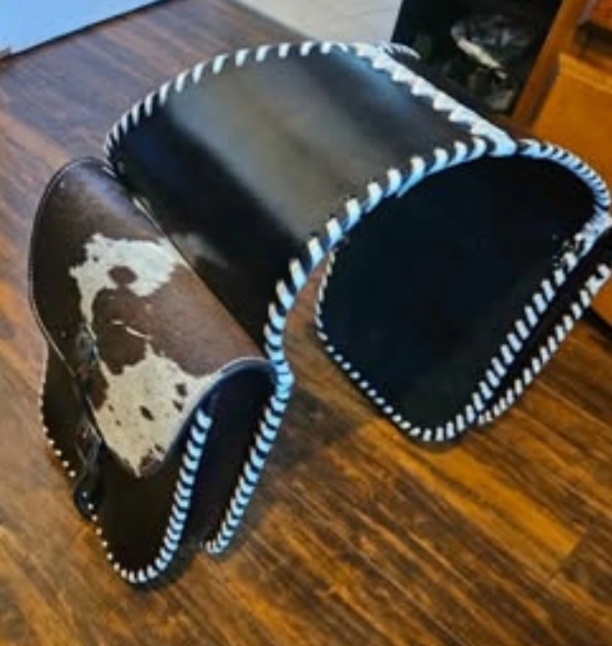 Manaal Enterprises Handmade Hair-onGenuine Cowhide - photo 3