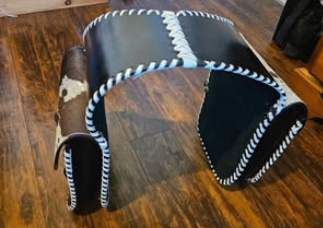 Manaal Enterprises Handmade Hair-onGenuine Cowhide - photo 4