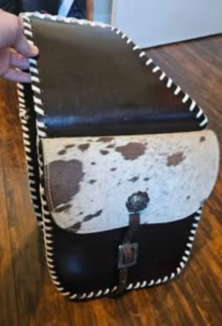 Manaal Enterprises Handmade Hair-onGenuine Cowhide - photo 5