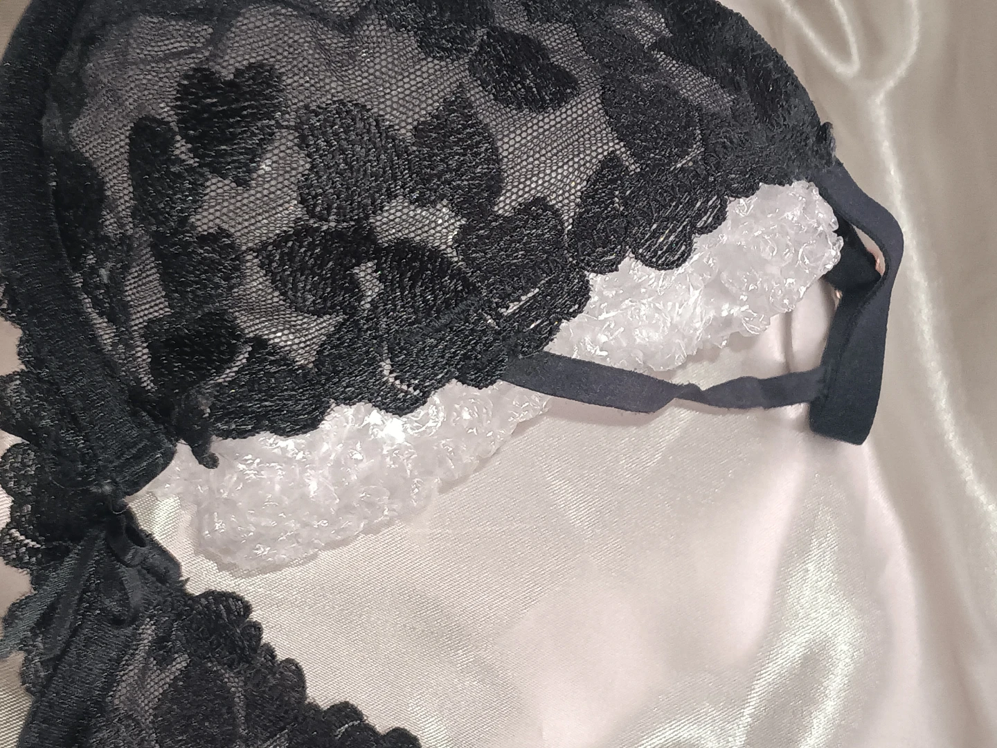 Ann Summers Black Lace Bra, Size 34A - photo 4