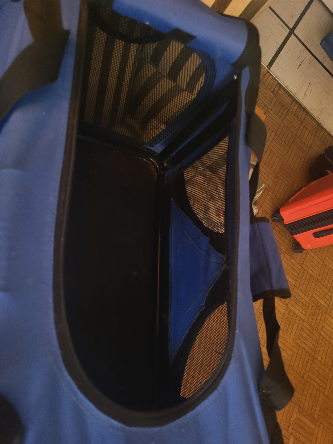 Blue Pet Carrier - large - photo 4