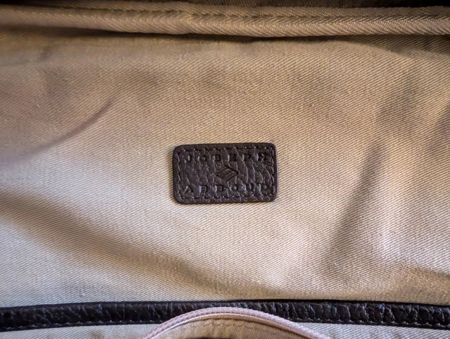 Joseph Abboud Brown Leather Backpack - photo 3