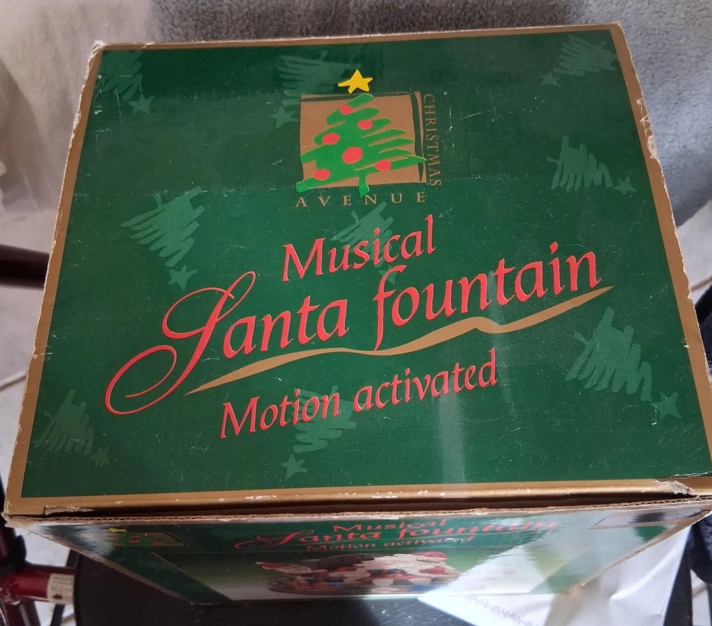 NEW Musical Santa Fountain - Motion Activated, Plays 8 Songs - photo 3