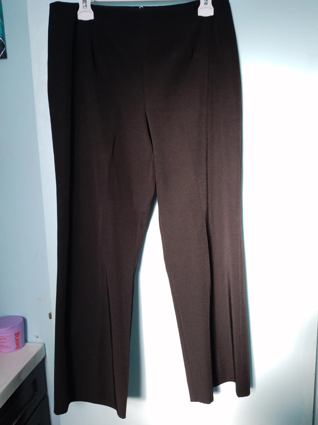 Women's Black Dress Pants Size 12 Petite - Made in Canada - photo 2