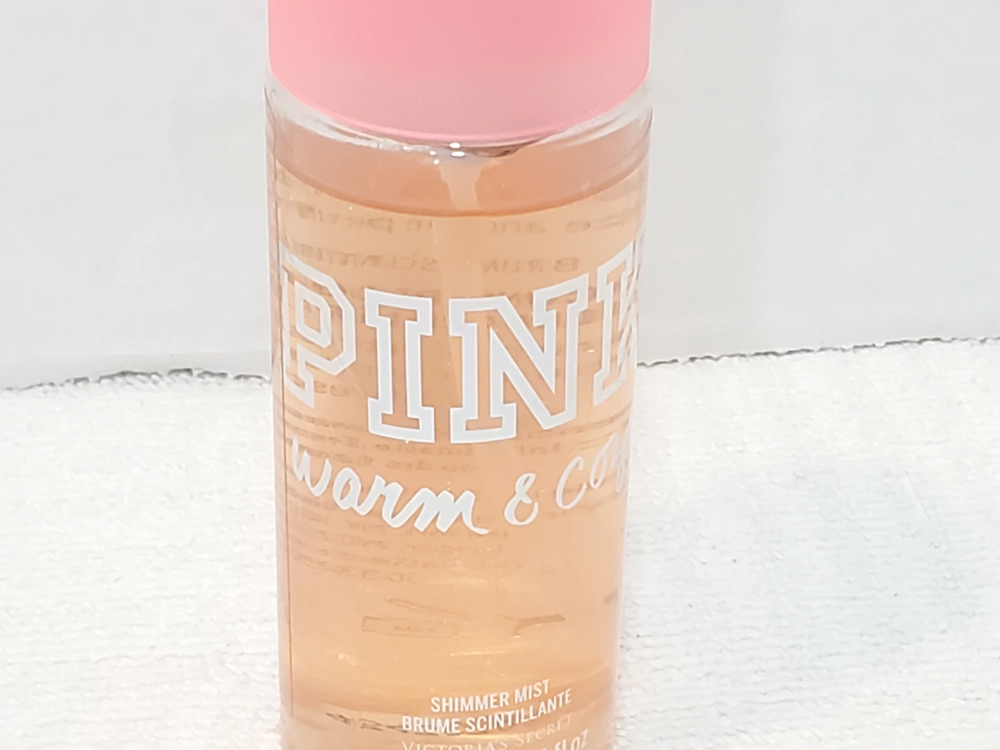 Victoria's Secret PINK Warm & Cozy Shimmer Mist 2.5 oz Bottle - photo 2