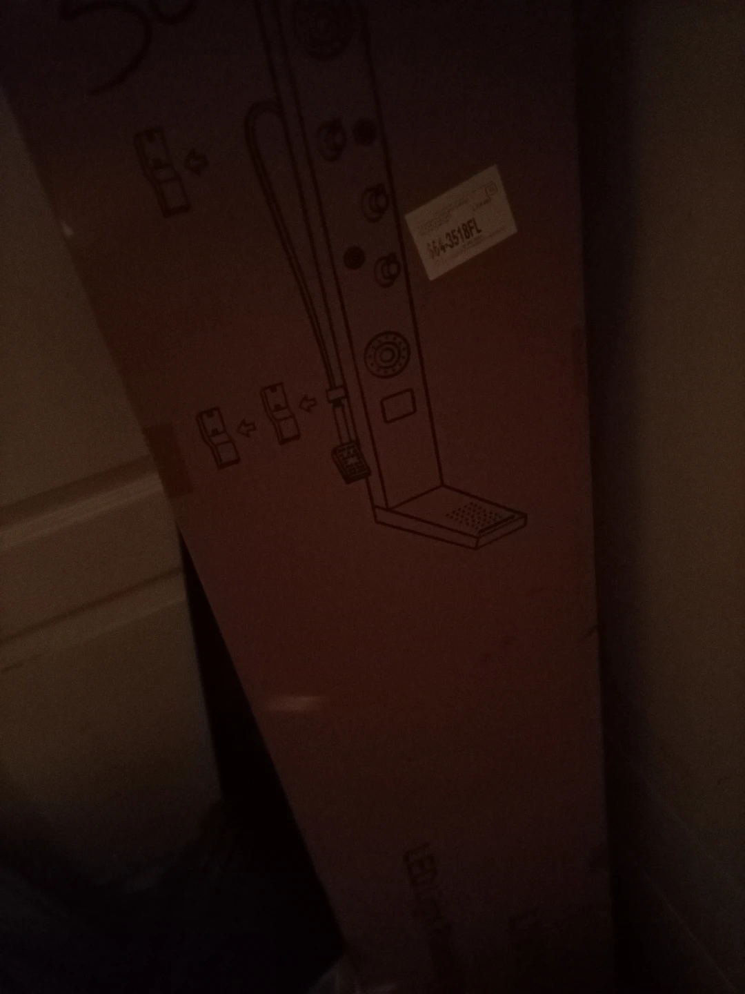 Stainless Steel LED Rainfall Shower Panel Tower - photo 2