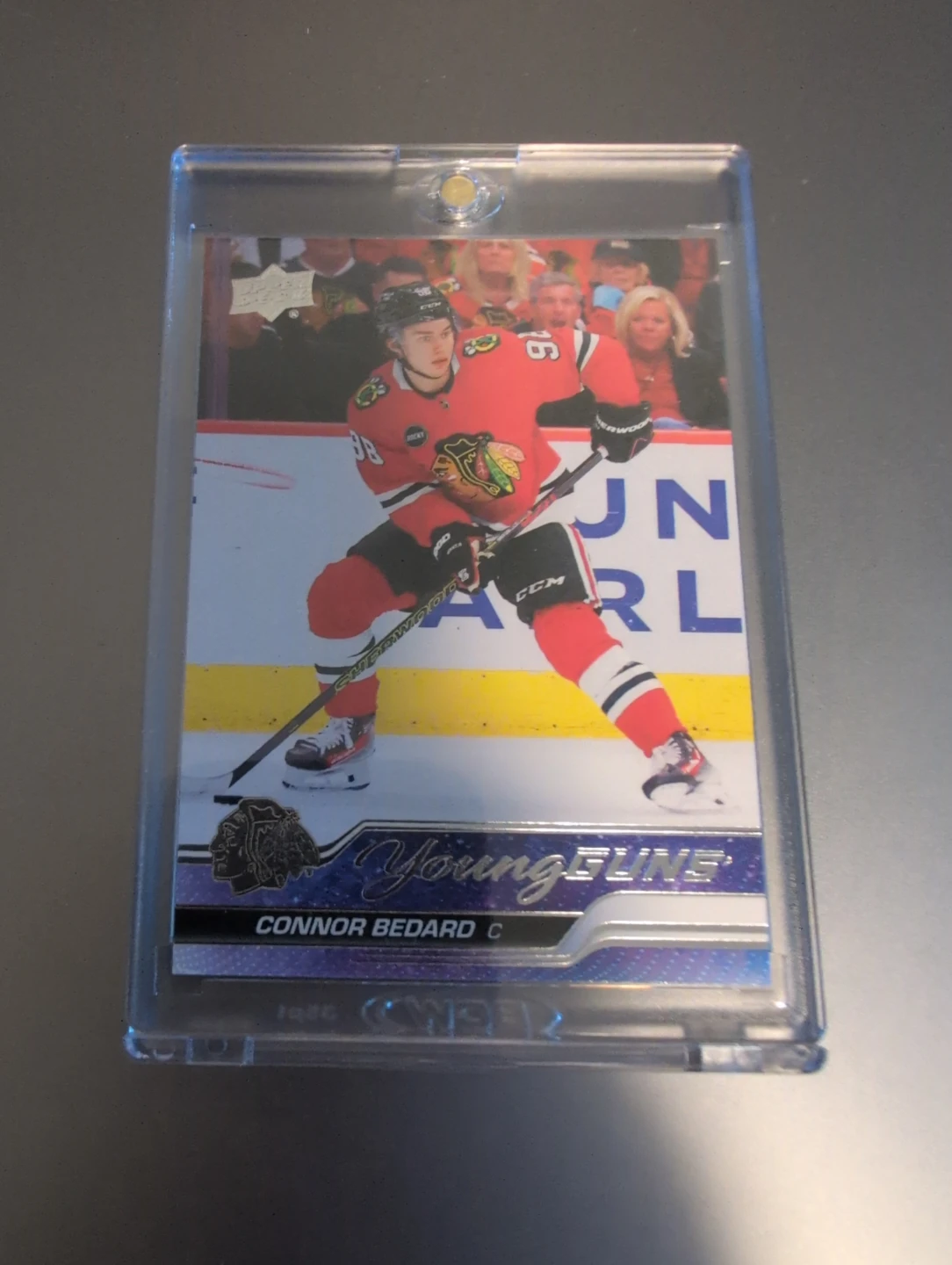 Connor Bedard Young Guns Hockey Card
