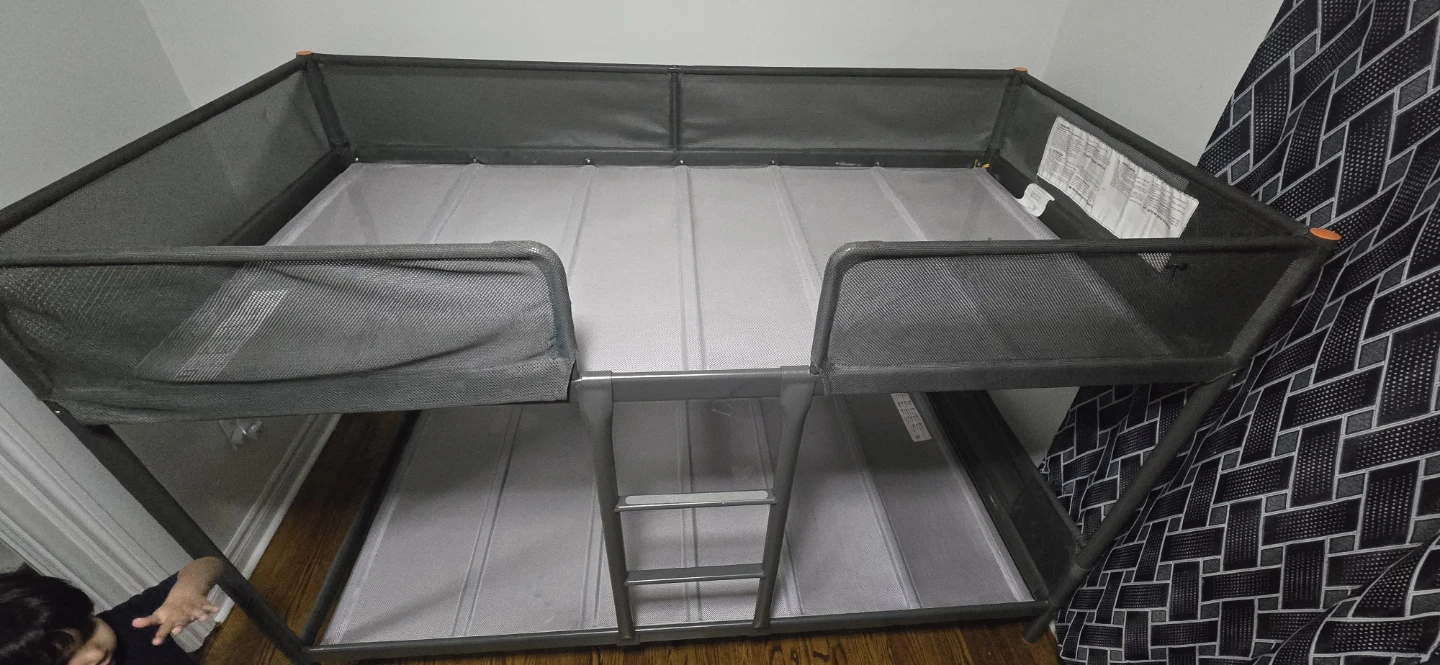 IKEA SVÄRTA Bunk Bed Frame - Grey