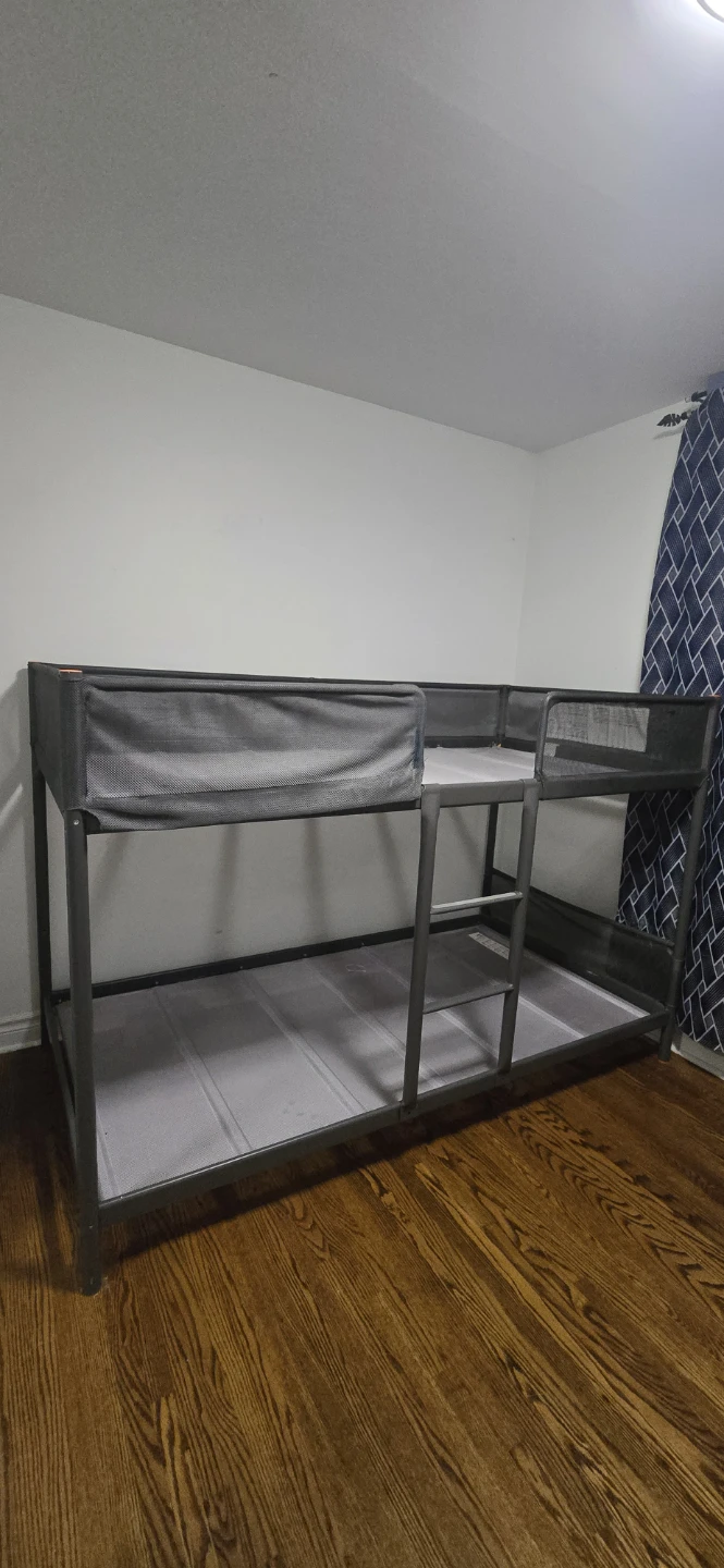 IKEA SVÄRTA Bunk Bed Frame - Grey - photo 3