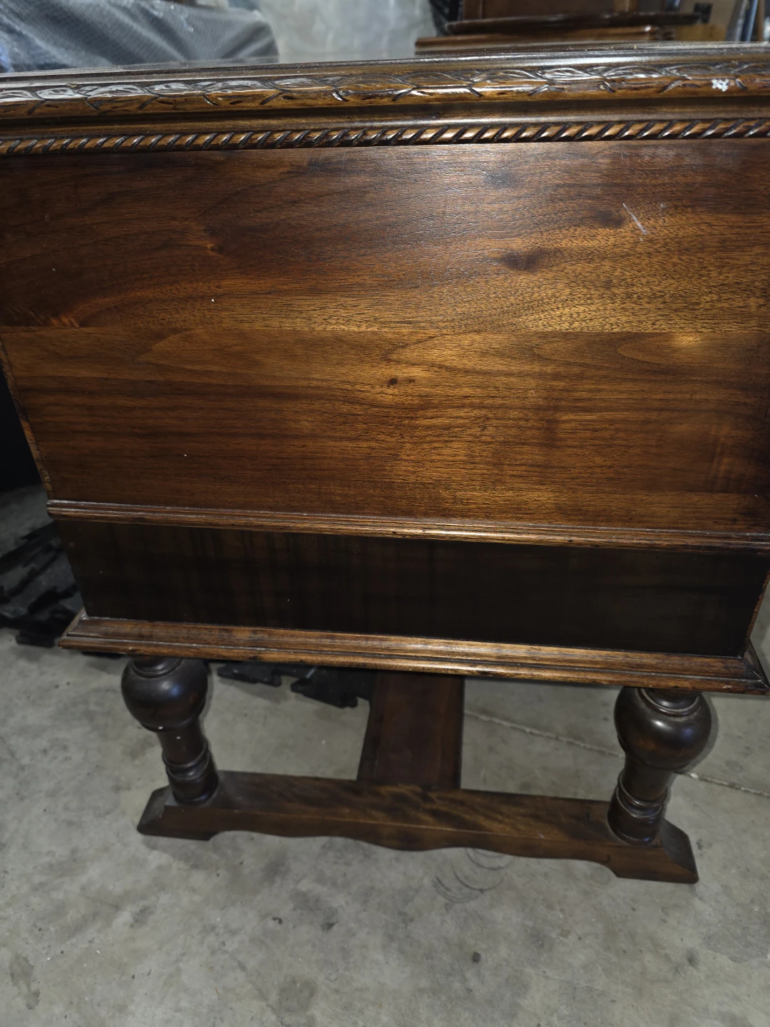 Vintage Wooden Blanket Chest - photo 3