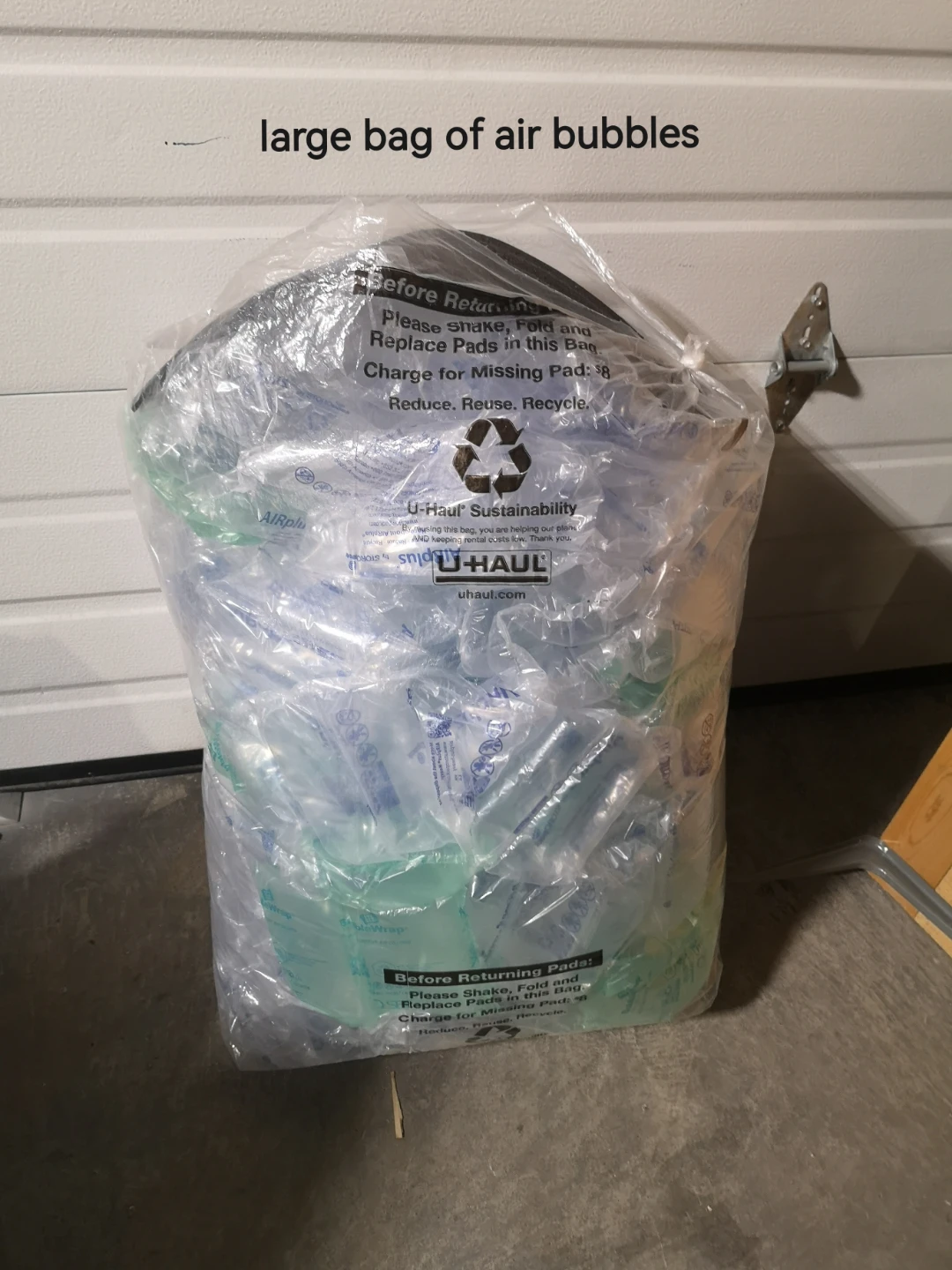 U-Haul Large Bag of Air Bubble Wrap