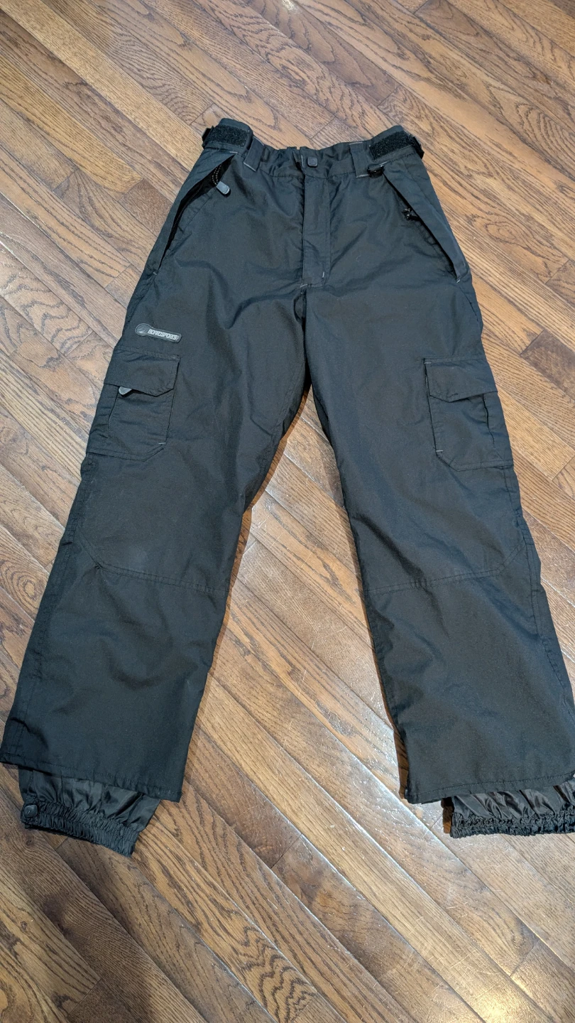 Board Sports Black Snow Pants Size youth  14/16