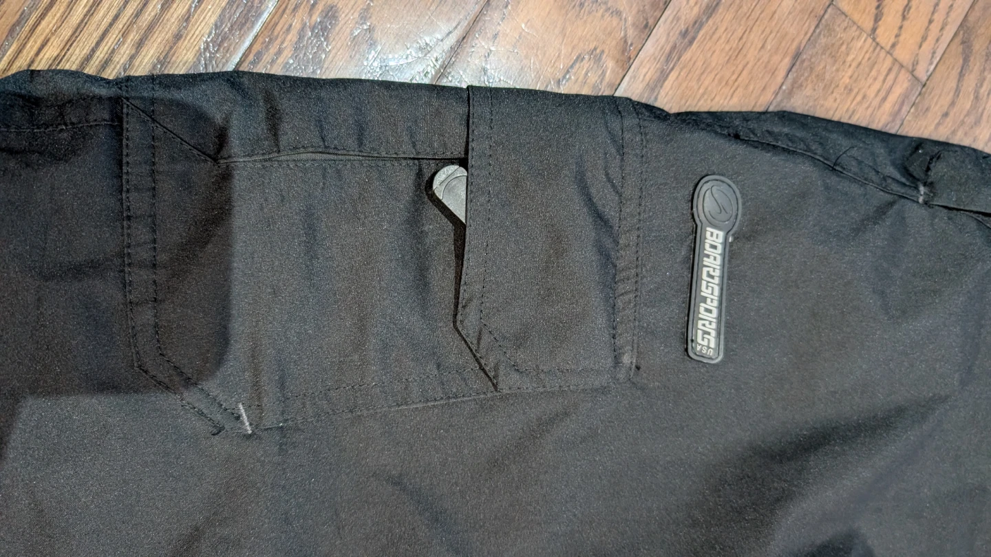 Board Sports Black Snow Pants Size youth  14/16 - photo 3