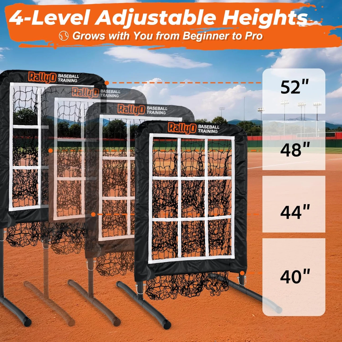 Pitching Net with Strike Zone Target BNIB - photo 4