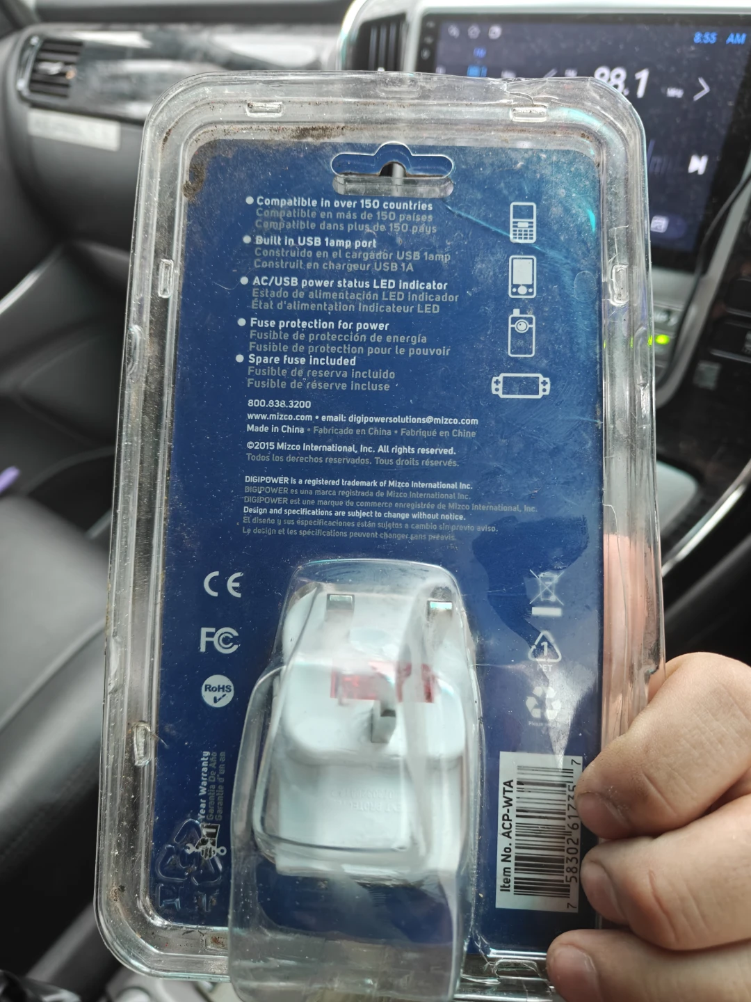 DIGIPOWER World Travel Adapter & Charger