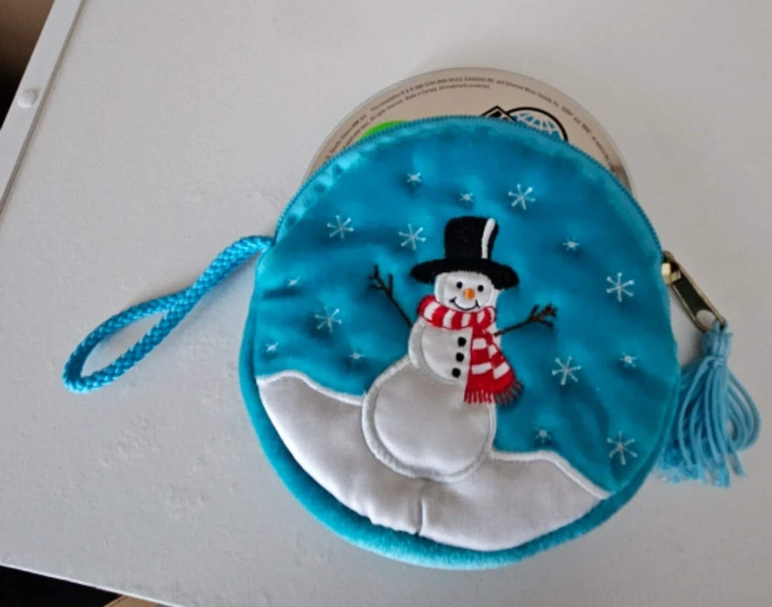 Snowman CD holder / Purse