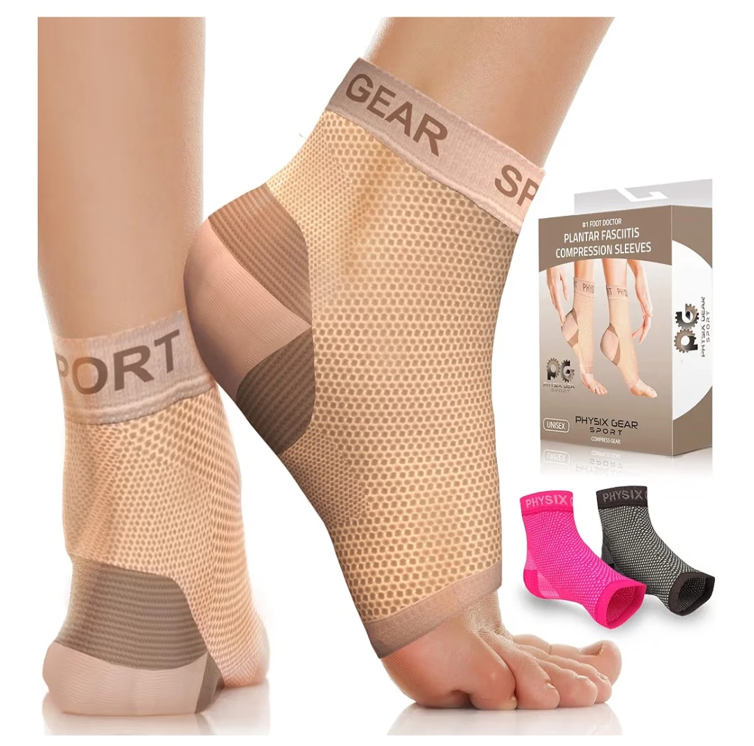 S/M-Physix Gear Compression Ankle Sleeves, Lightweig