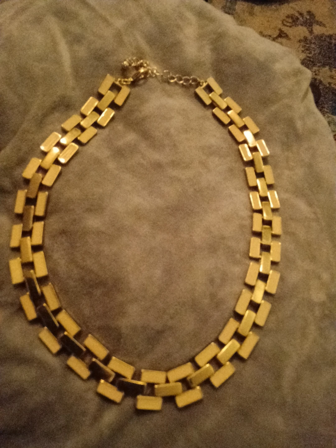 Gold Tone Multi-Strand Necklace - photo 2