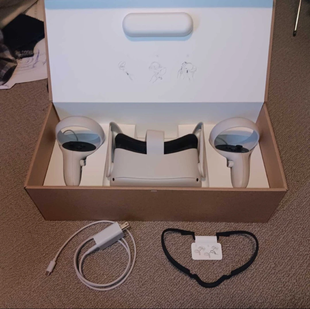 Meta/Oculus quest 2, 256 gb, barely used, in excellent condition