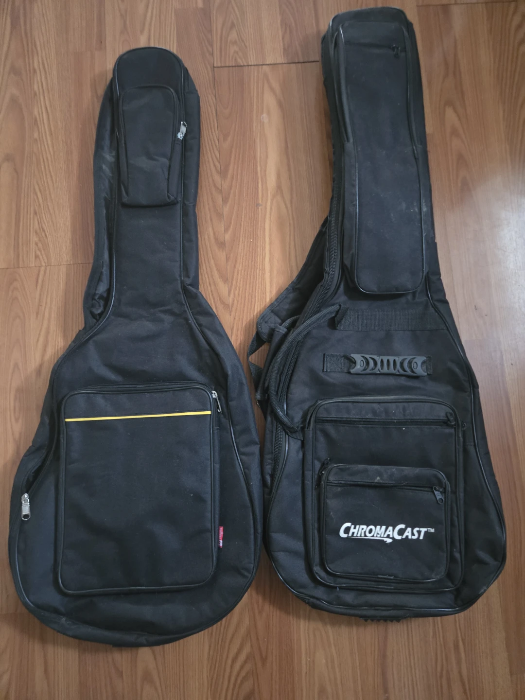 Two Guitar Cases - ChromaCast & Unbranded