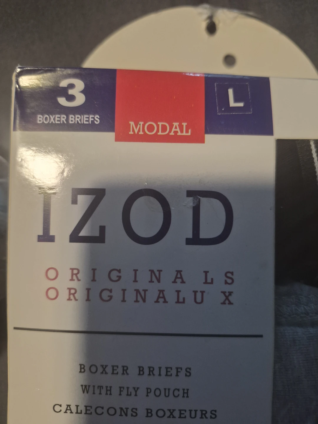 IZOD Men's Boxer Briefs - Size Large - photo 2