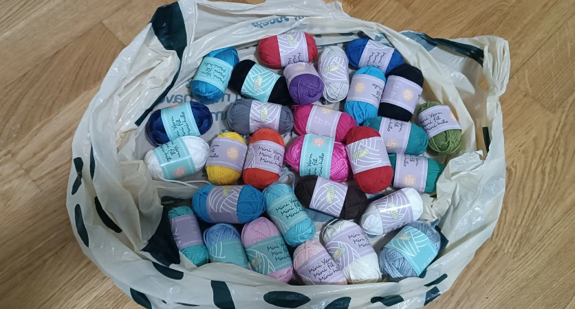 Mini Yarn Bundle - 29 Assorted Colours - Final price $8