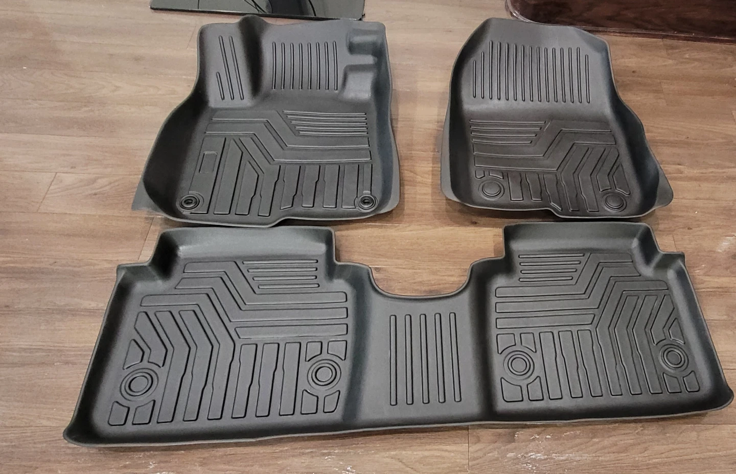 Honda Crv Black Floor Liners - Custom Fit - photo 2