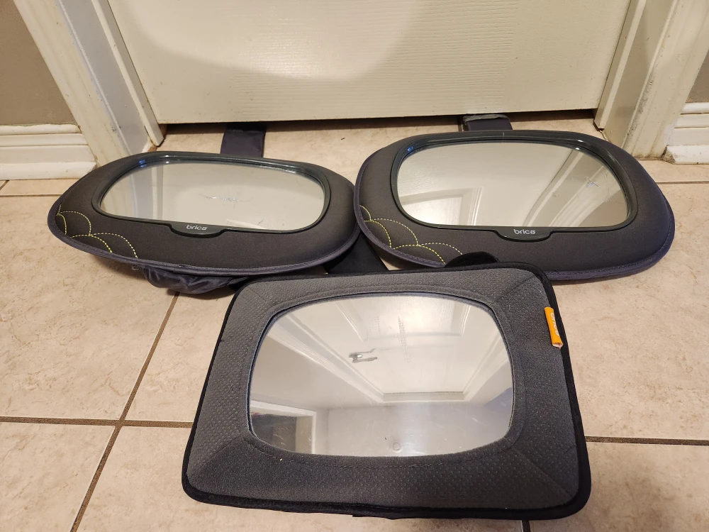 Brica Baby In-Sight Car Mirrors - Set of 3 🥕