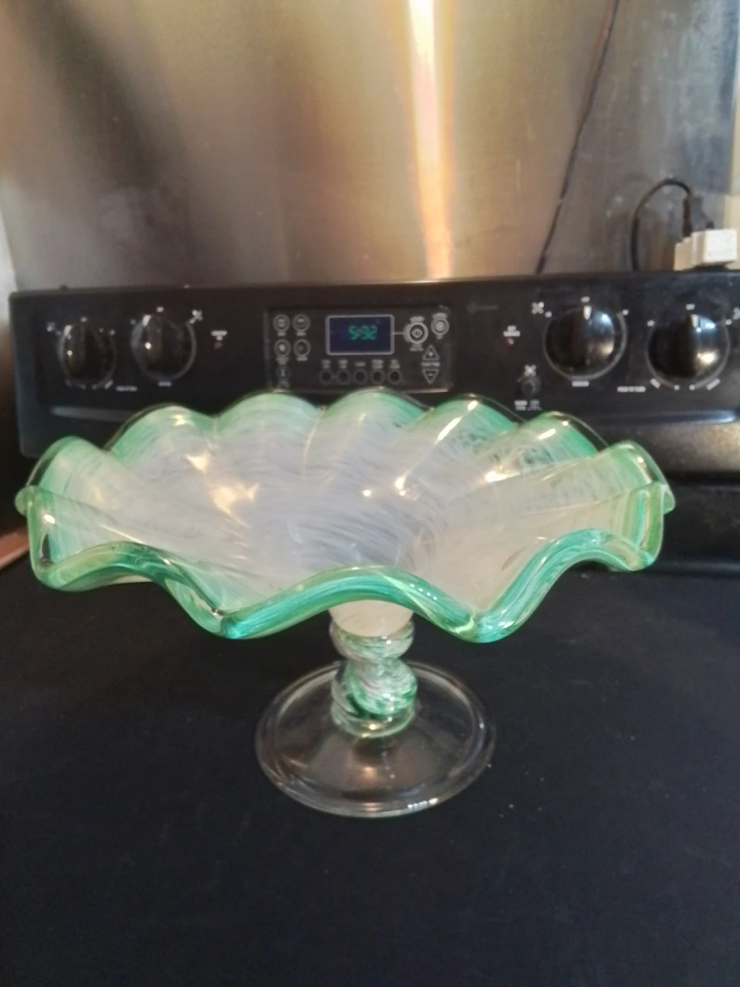 Murano Glassware Crystal Clear Bowl