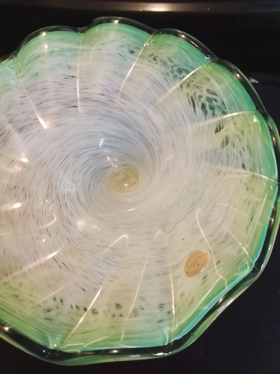 Murano Glassware Crystal Clear Bowl - photo 2