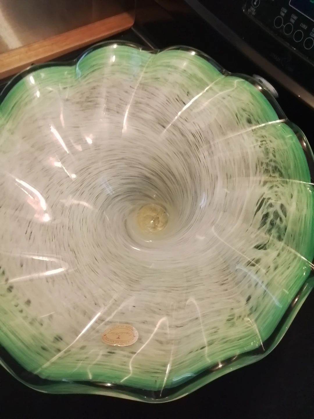 Murano Glassware Crystal Clear Bowl - photo 3