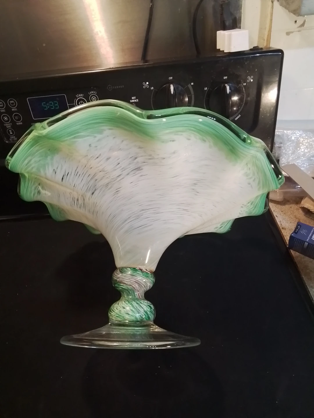 Murano Glassware Crystal Clear Bowl - photo 5