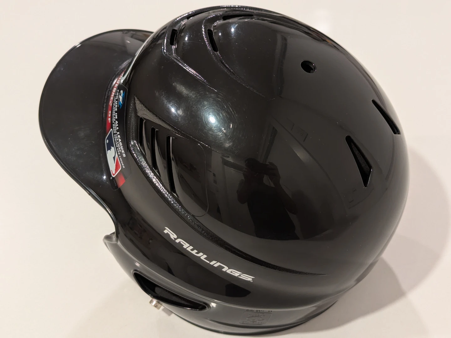 6.5 - 7.5" Rawlings Official Batting Helmet Black - photo 2