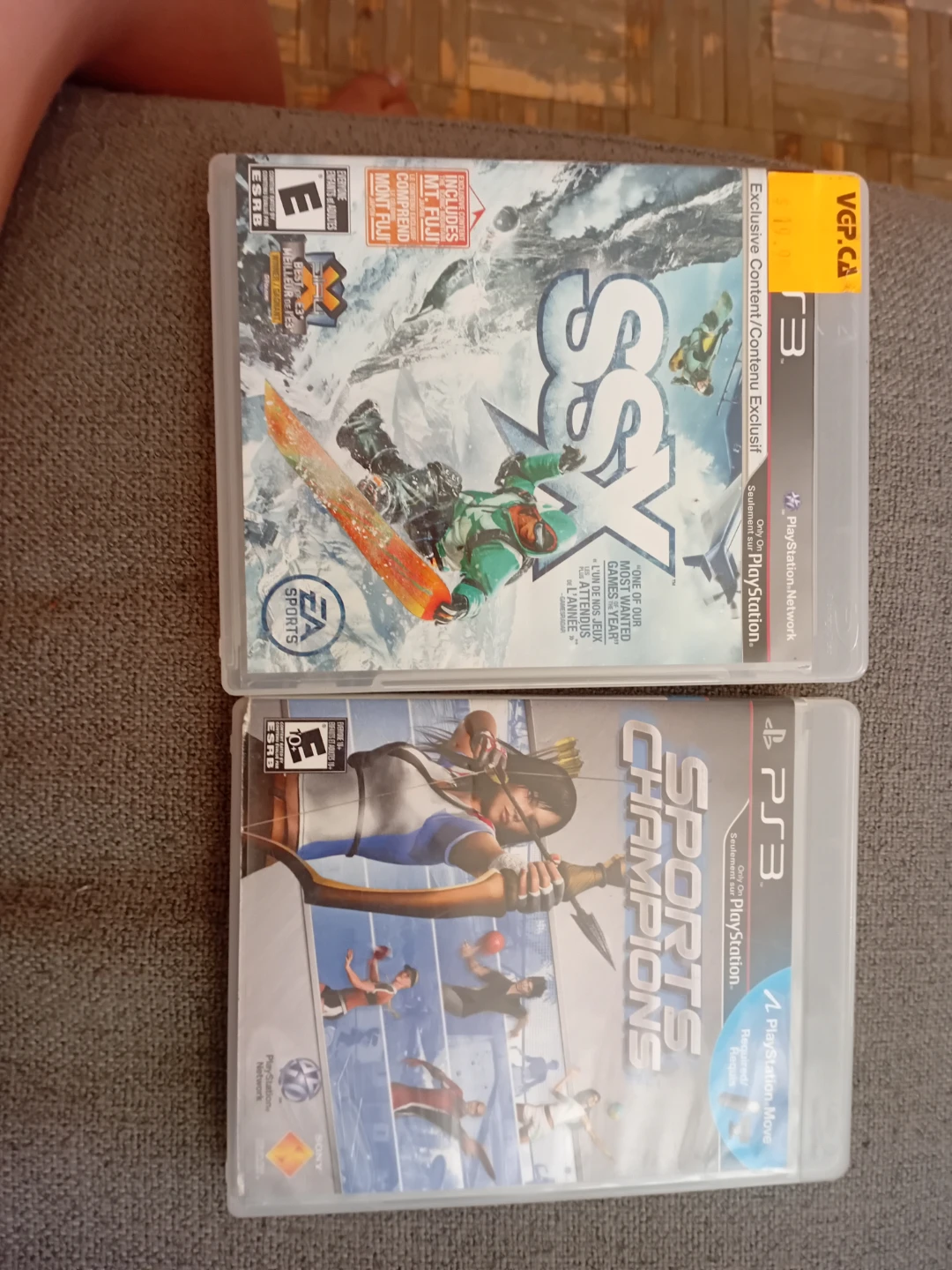 SSX and Sports Champions PS3 Games